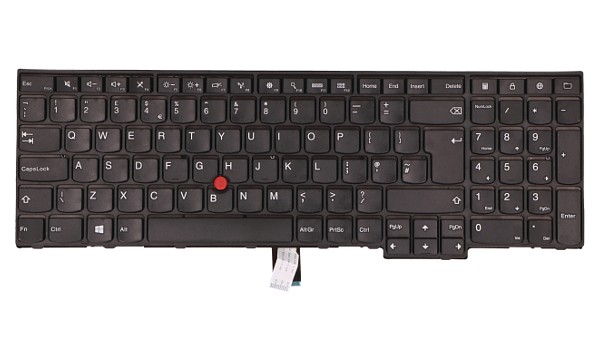 04X6591 Keyboard with Bezel (UK)