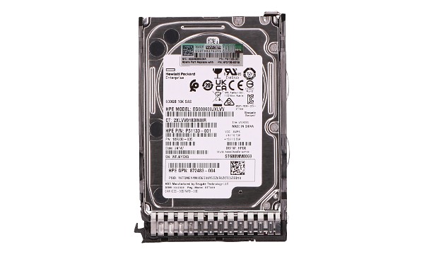 ProLiant BL460c Gen9 Base SPS-DRV HDD 600GB 12G 10K SFF SAS DS SC