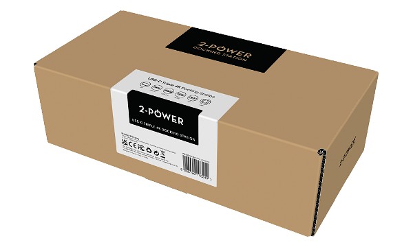 844549-001 USB-C & USB-A Triple 4K Docking Station