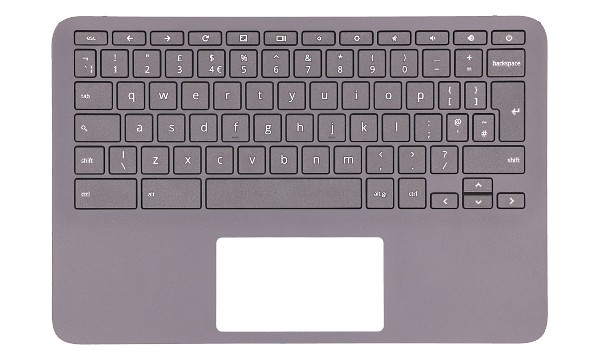 L92832-031 Top Cover w/ Keyboard (UK)