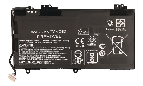  ENVY 15-as019TU Battery (3 Cells)