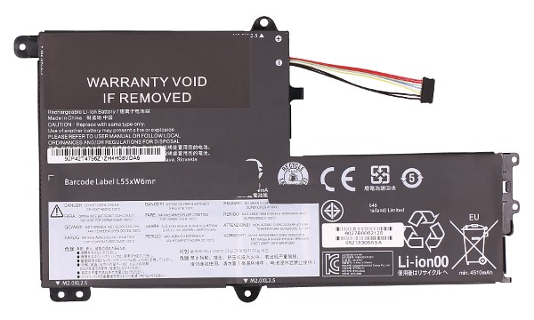 Ideapad 330S-15IKB GTX1050 81GC Battery (3 Cells)