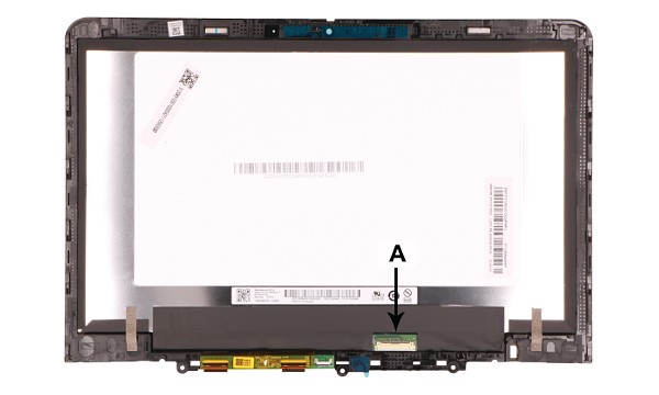 500e Chromebook Gen 3 82JB Bezel w/LCD ASSY SLC