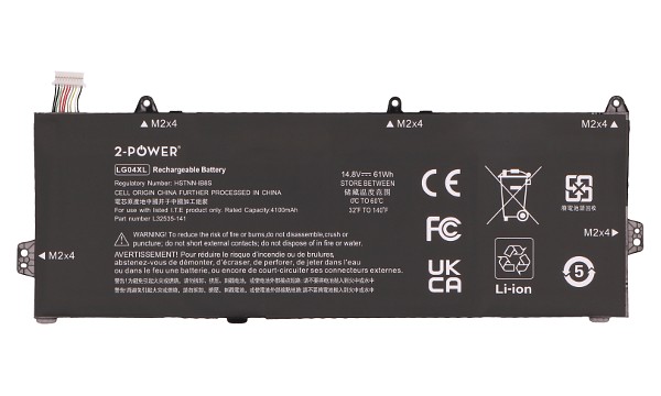 L32654-005 Battery (4 Cells)