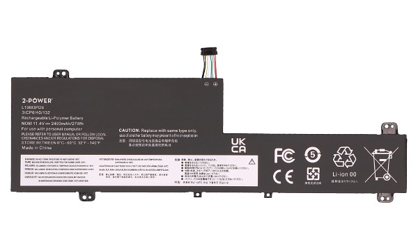 Ideapad Flex 5-14ARE05 81X2 Battery (3 Cells)