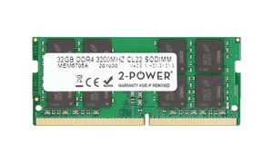 32GB DDR4 3200MHz CL22 SODIMM