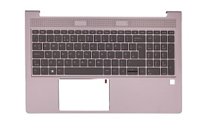 M99647-031 Top Cover w/Keyboard BL UK
