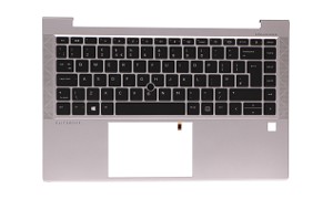 M07090-031-NP Top Cover w/Keyboard w/BL UK