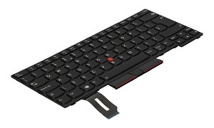 5N20V44072-02 Black Backlit Keyboard (UK)