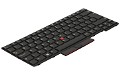 01YP348 COMO FL Non B/L Keyboard Black (UK)